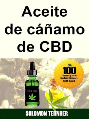 cover image of Aceite de cáñamo de CBD